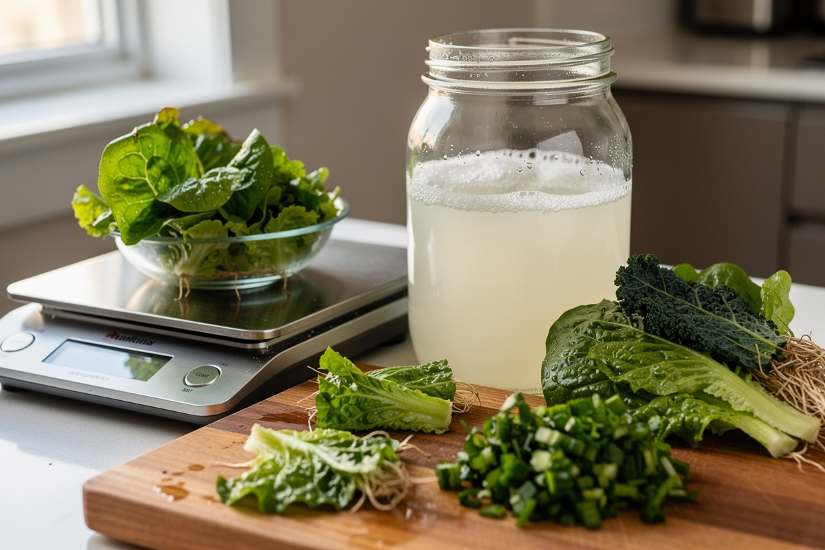 Fermenting Hydroponic Greens: Why Hydroponic Lettuce and Kale Need a Different Salt Ratio