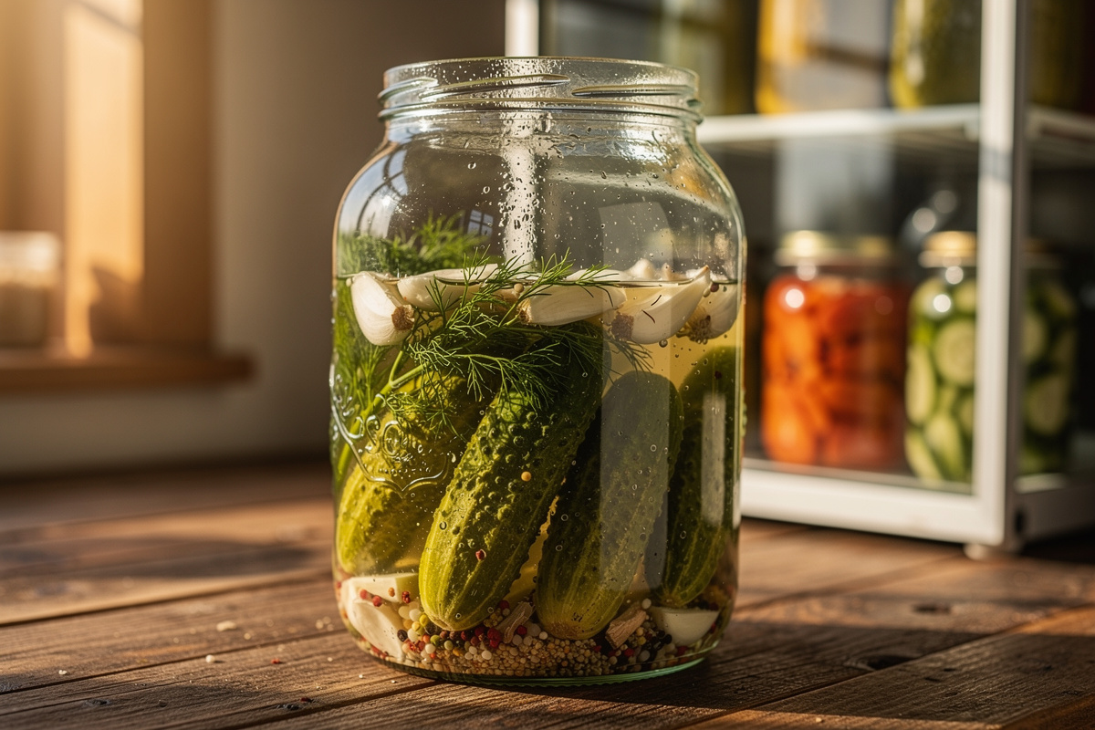 Fermented Pickle Brining and Curing-Chamber Aging: Where Two Traditions Overlap
