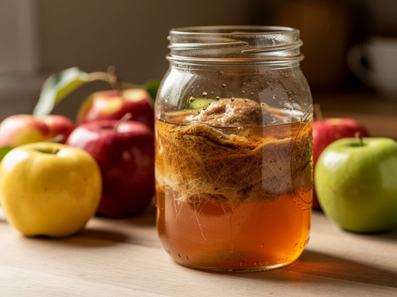 How to Make Apple Cider Vinegar From Scratch (With Mother)