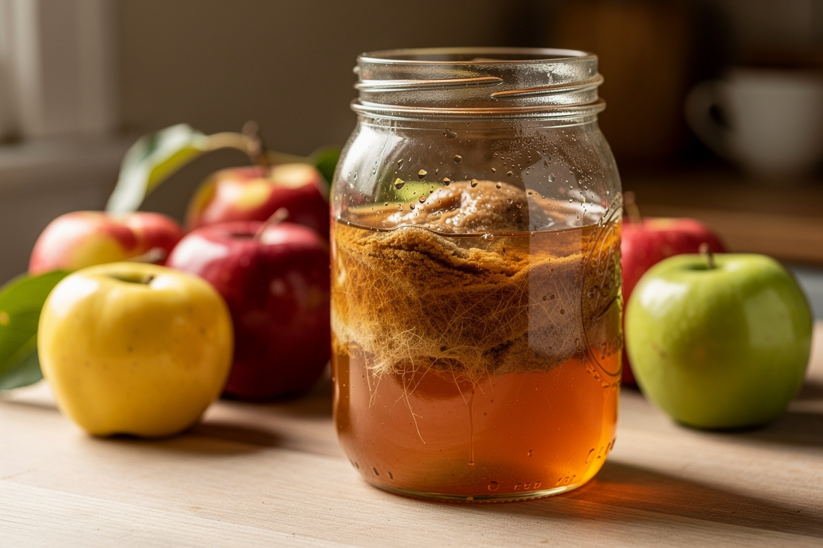 How to Make Apple Cider Vinegar From Scratch (With Mother)