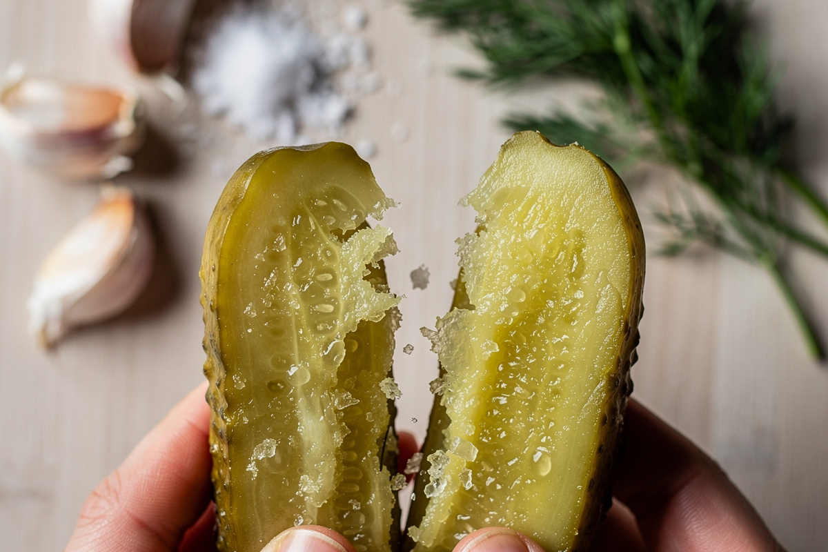 Lacto-Fermented Pickles That Stay Crunchy: The Tannin Trick