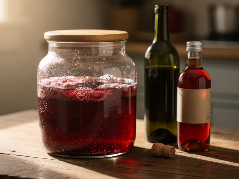 How to Make Red Wine Vinegar at Home (From Bottle to Bottle)