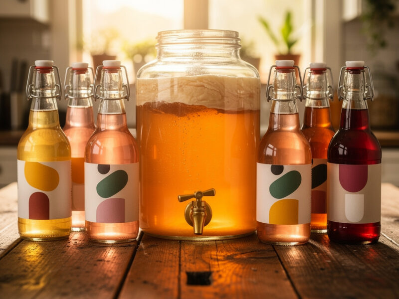 Kombucha Brewing: The Complete Home Guide from SCOBY to Bottle