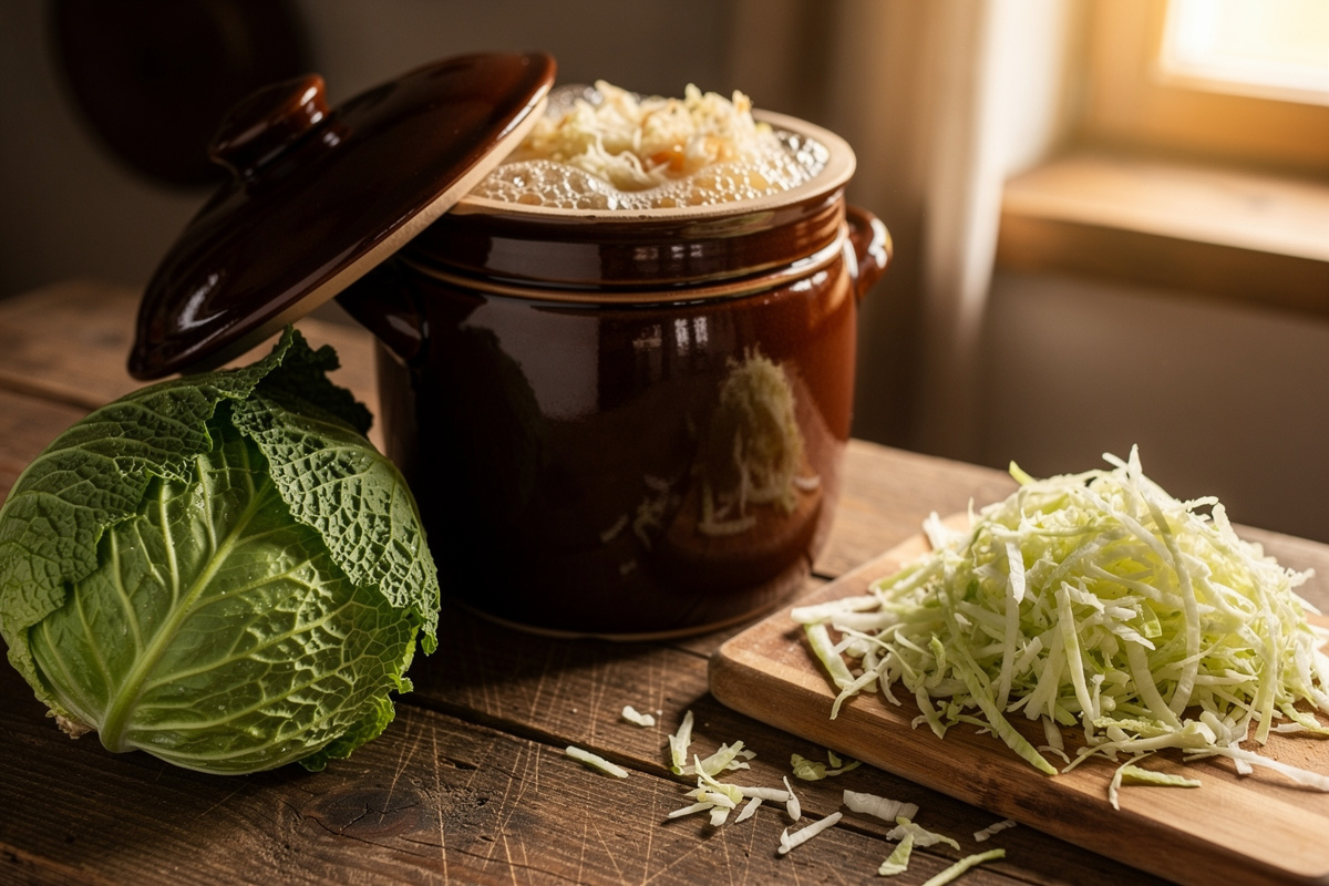 Homemade Sauerkraut: The Complete Guide from Cabbage to Crock