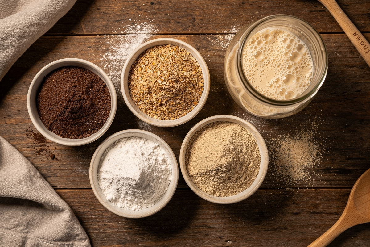 Best Flour for Sourdough Starter: Rye, Wheat, and White