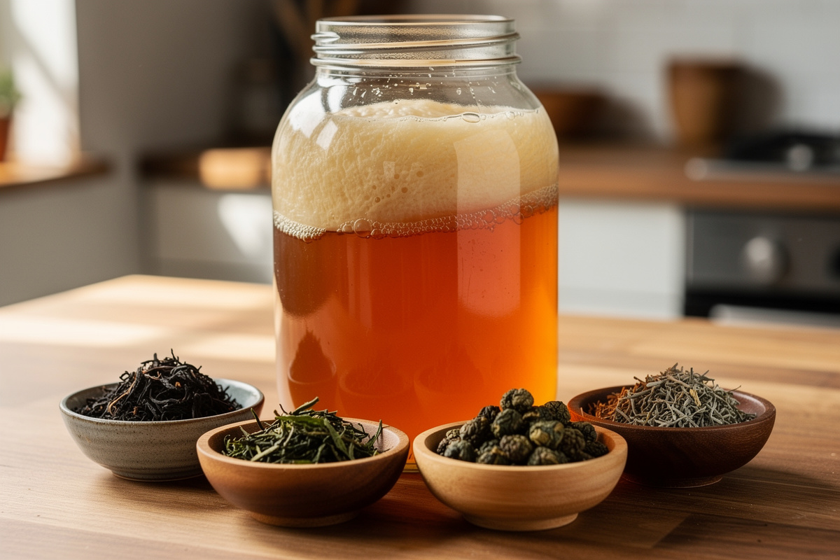 Best Tea for Kombucha: Black, Green, Oolong, and White