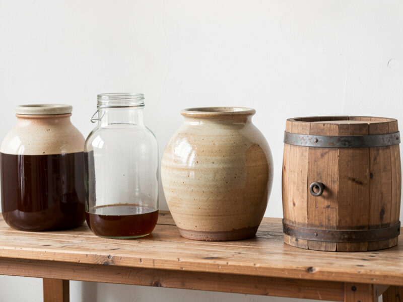 The Best Vessels for Brewing Vinegar at Home