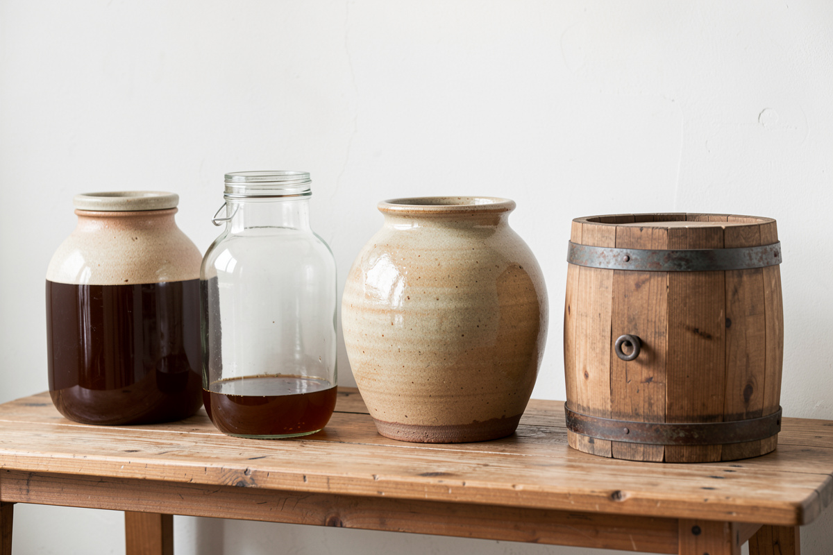 The Best Vessels for Brewing Vinegar at Home