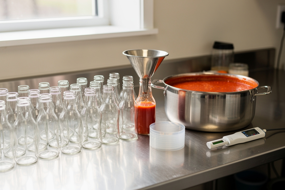 Bottling Hot Sauce for Sale: Laws, pH, and Process