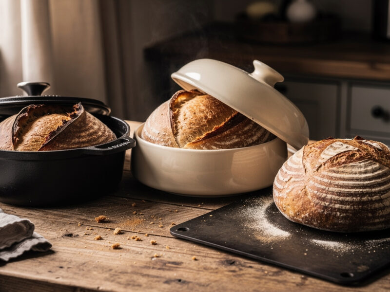 Dutch Oven vs Cloche vs Open Bake for Sourdough