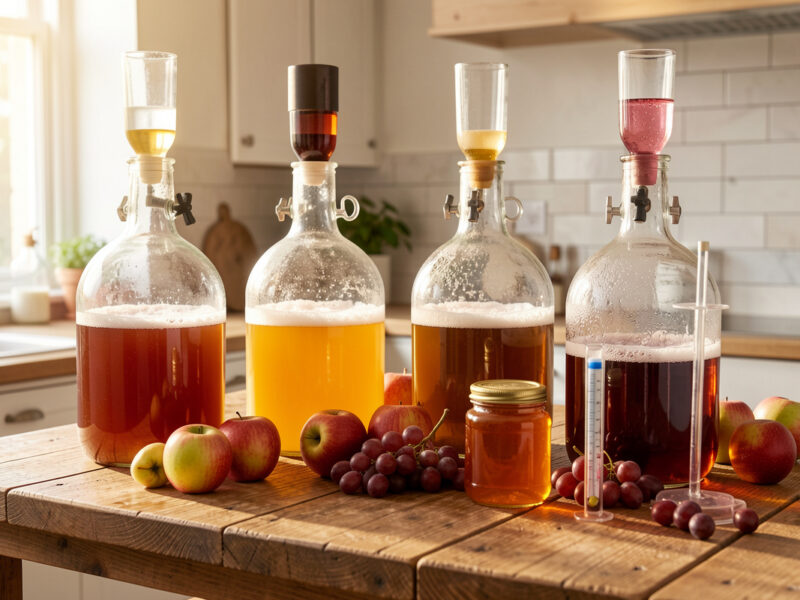 Fermenting Alcohol at Home: A Complete Guide to Beverage Ferments