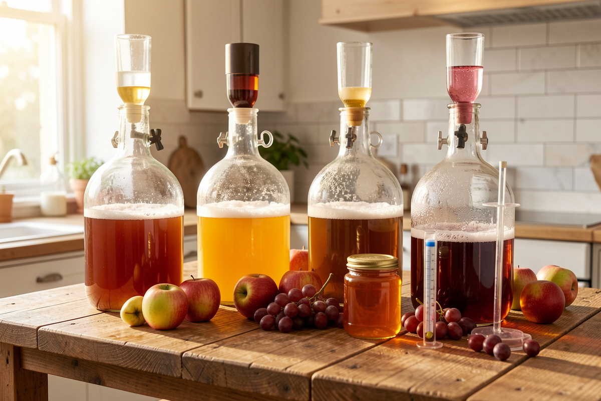 Fermenting Alcohol at Home: A Complete Guide to Beverage Ferments