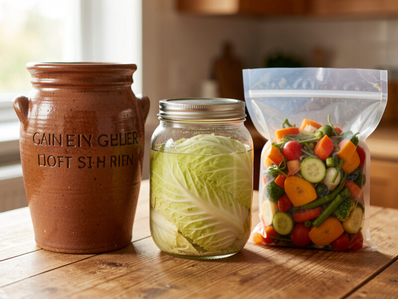 Crock vs Jar vs Vacuum Bag: Which Fermentation Vessel Wins