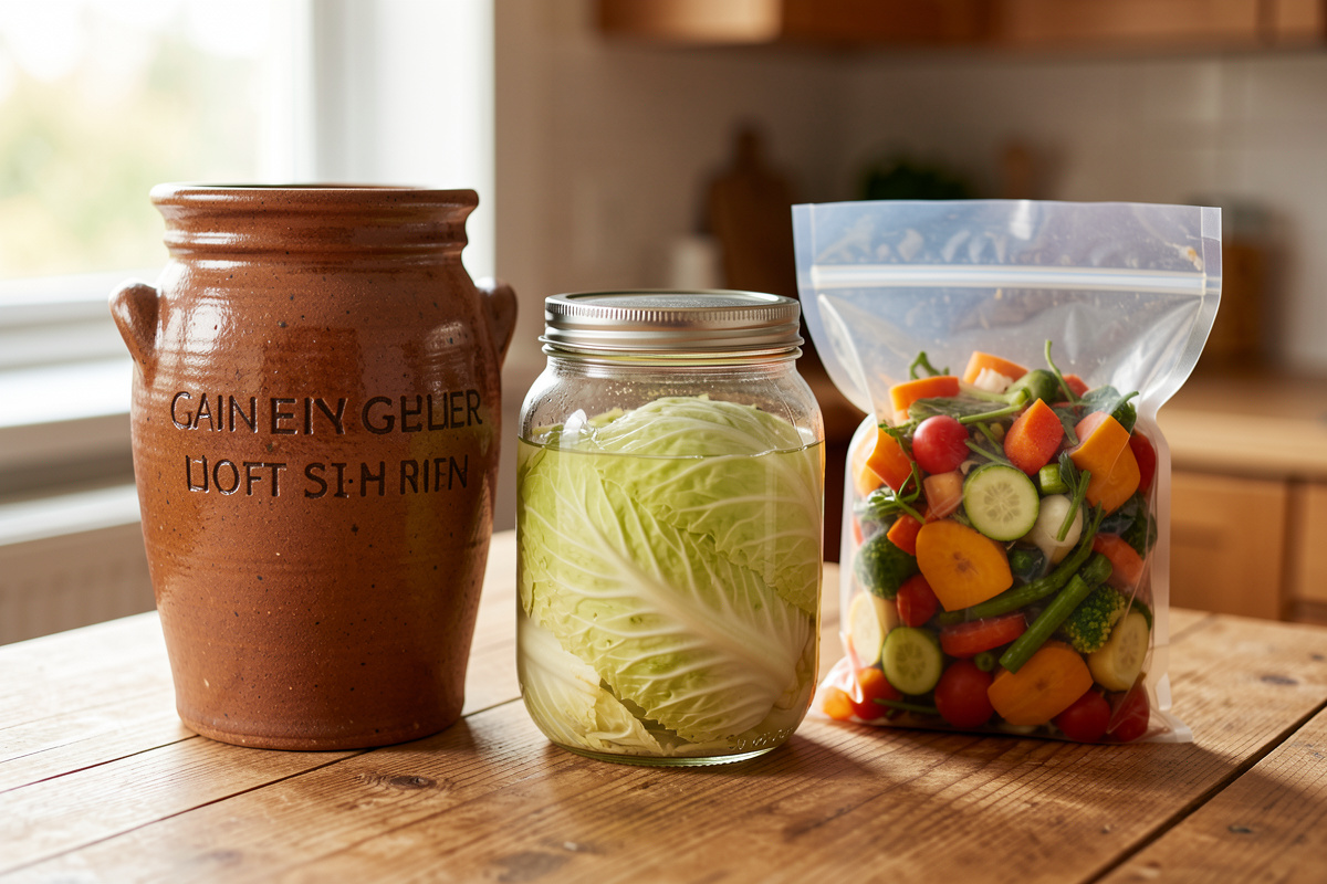 Crock vs Jar vs Vacuum Bag: Which Fermentation Vessel Wins