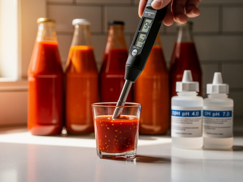 Fermented Hot Sauce pH: Safe Levels for Shelf Stability