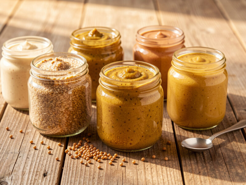 Fermented Mustard Recipe: Seeds, Brine, and Heat