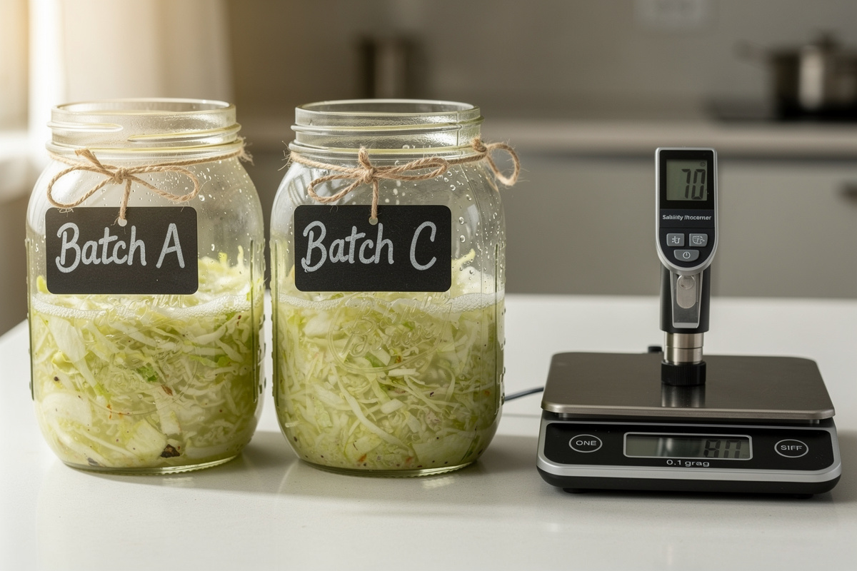Sauerkraut Salt Percentage: 2% vs 2.5% vs 3% Brine, Tested