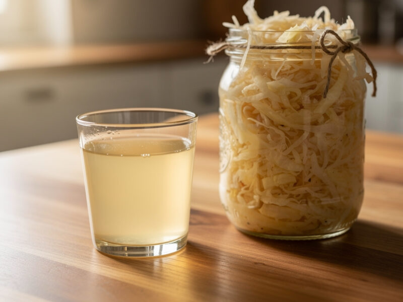 Sauerkraut Juice: What It Is and Why I Never Pour It Down the Drain