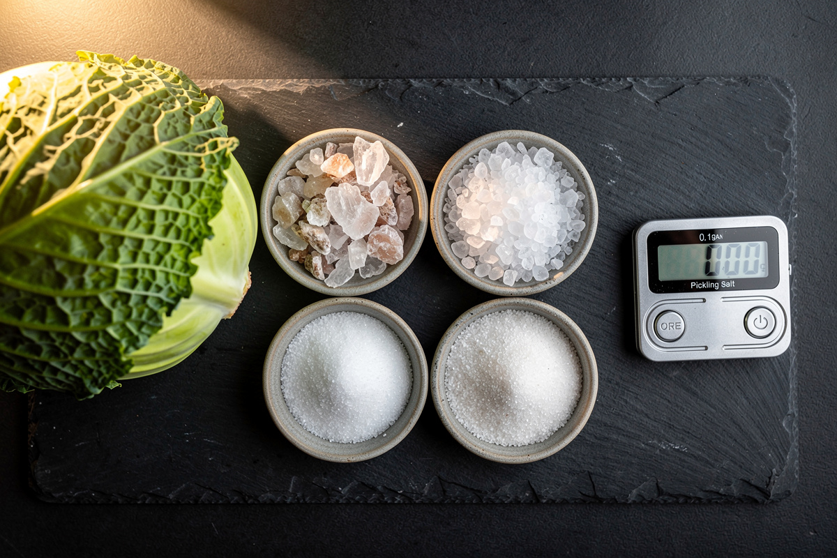 Best Salt for Sauerkraut: Sea vs Kosher vs Pickling vs Iodized