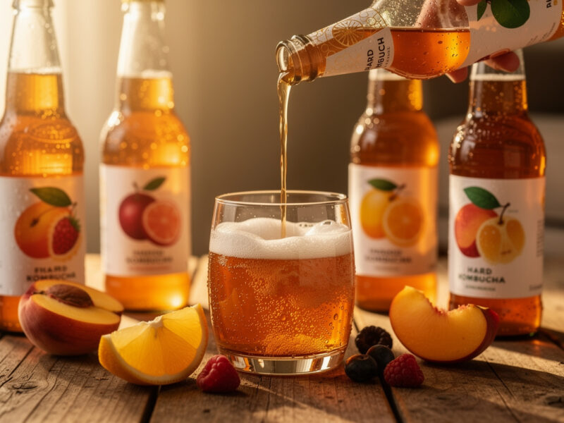 How to Make Hard Kombucha (3-7% ABV) at Home