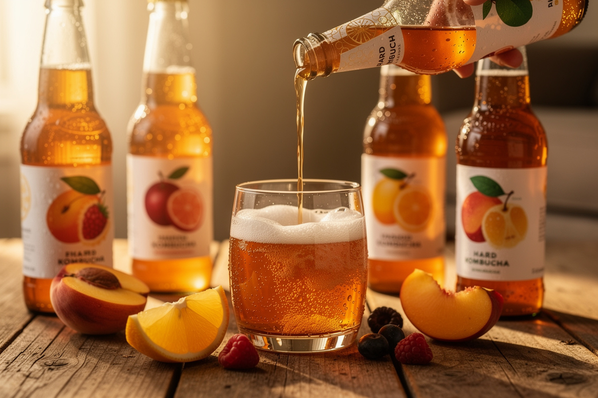 How to Make Hard Kombucha (3-7% ABV) at Home