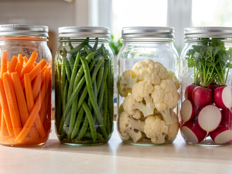 How to Keep Fermented Vegetables Crunchy: Texture Science