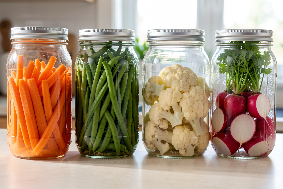 How to Keep Fermented Vegetables Crunchy: Texture Science