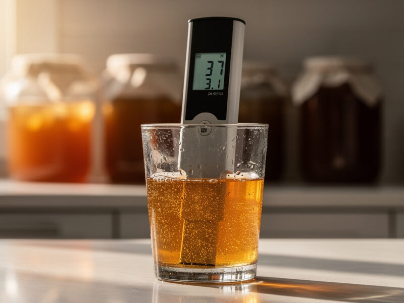 Kombucha pH Guide: Safe Levels, Timeline, and Fixes