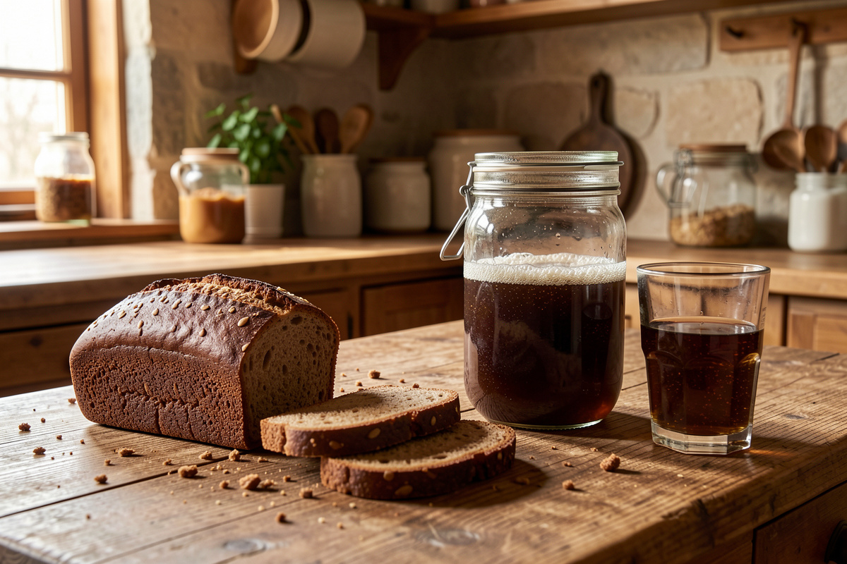 Kvass: Fermenting Bread Beer at Home