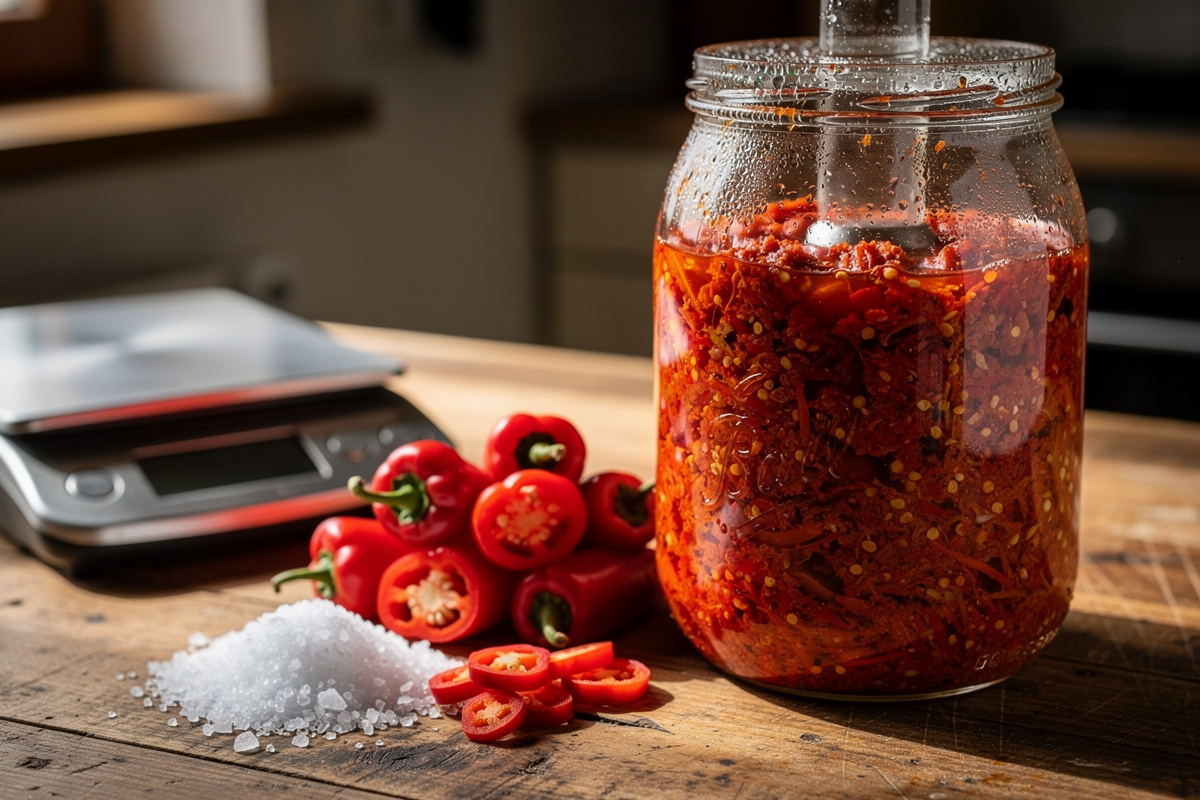 Pepper Mash Fermentation Method: The No-Brine Way