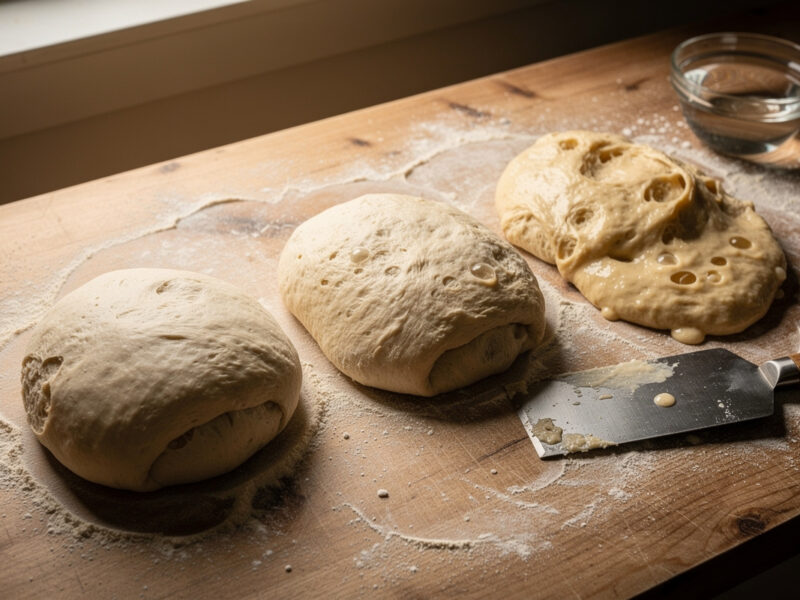 Sourdough Hydration: 65 vs 75 vs 85 Percent Guide