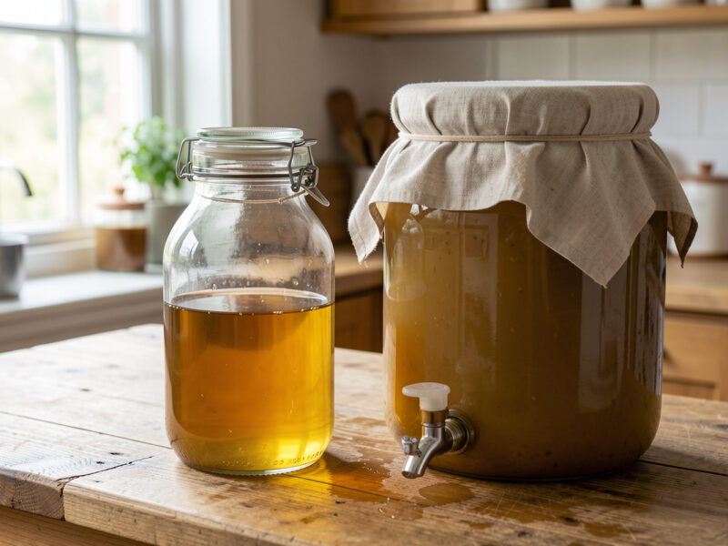 Vinegar Fermentation Stages: From Sugar to Acetic Acid