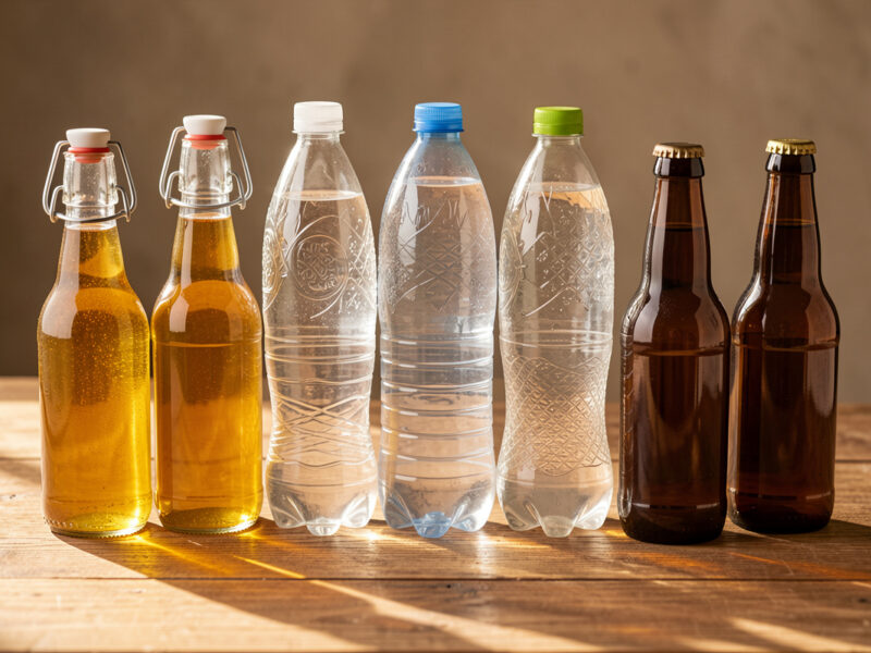 Best Bottles for Fermented Soda: Swing-Top vs Plastic vs Glass