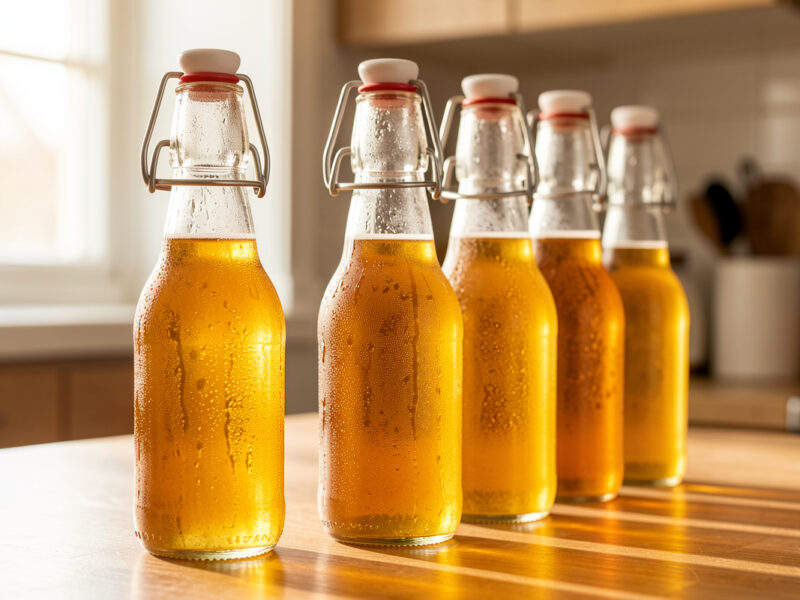 Bottle-Conditioning Fermented Soda Without Exploding Bottles