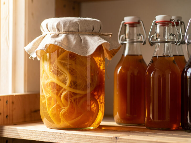 Using Your Vinegar Mother to Build Drinking Vinegars