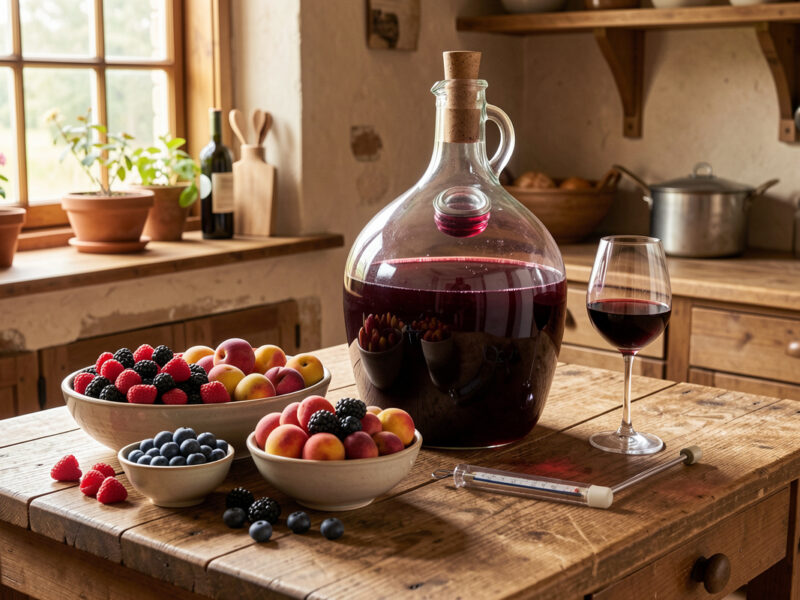 Fruit Wine Fermentation Guide: Country Wines