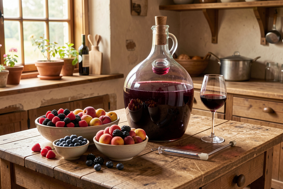 Fruit Wine Fermentation Guide: Country Wines