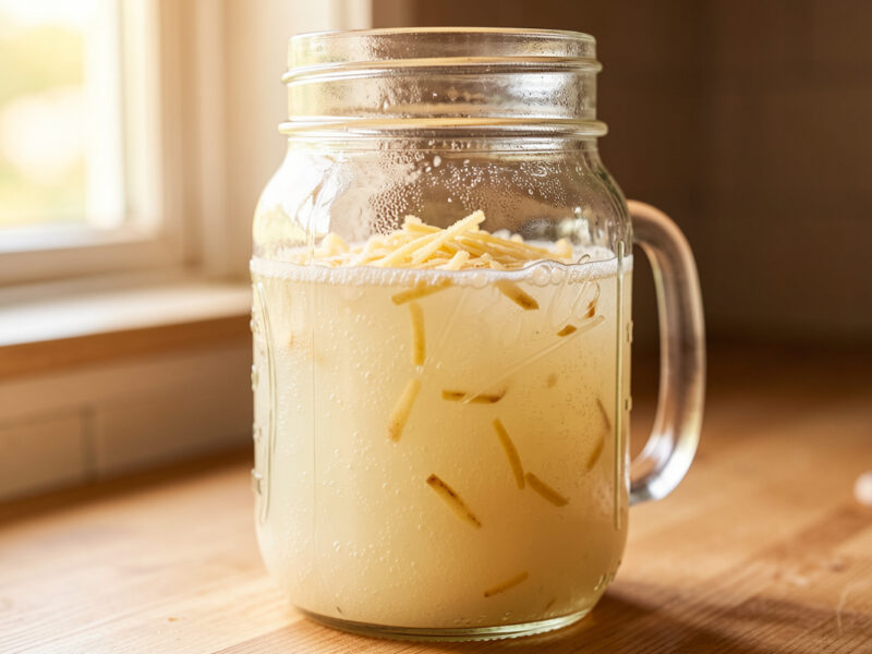 How to Make and Maintain a Ginger Bug Starter