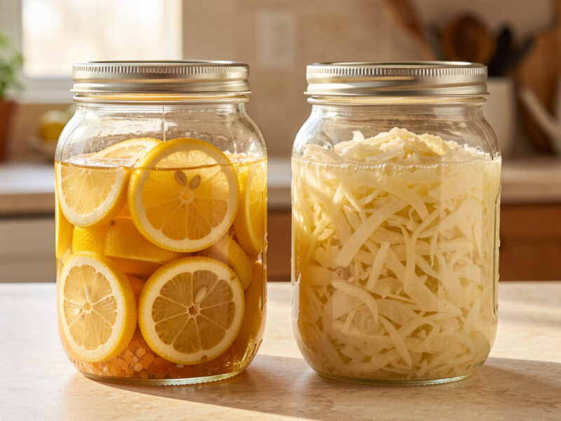Salt-Cured vs Lacto-Fermented: Two Preservation Paths