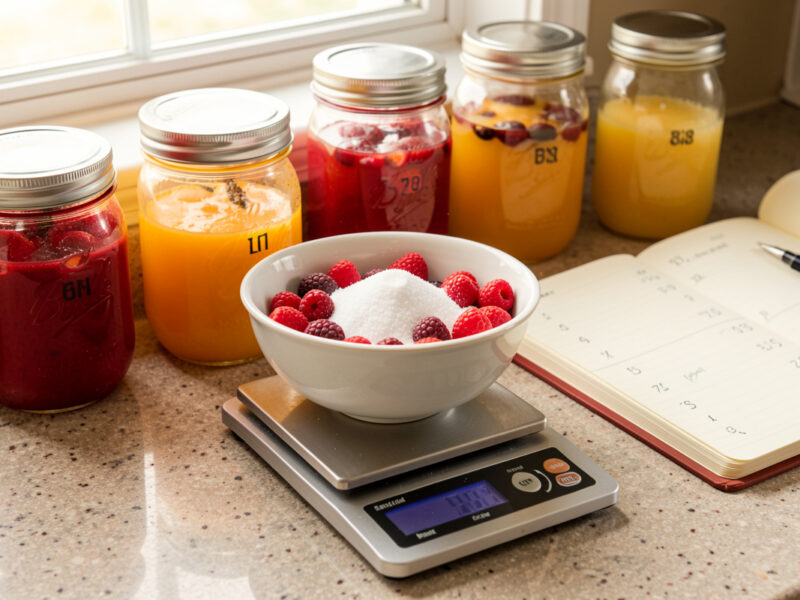 Sugar Ratios for Shrubs: Balancing Sweet and Sour